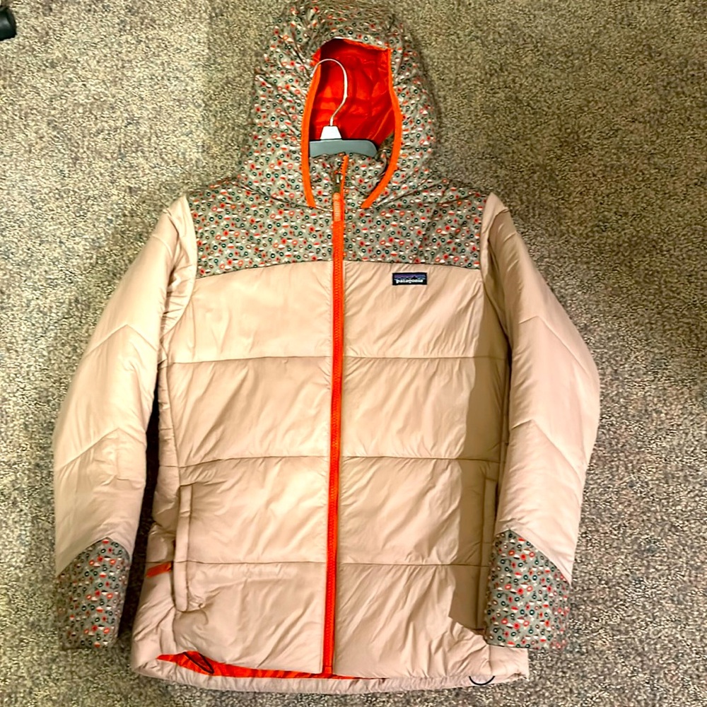 Girls Patagonia Puff Jacket Size XL 14